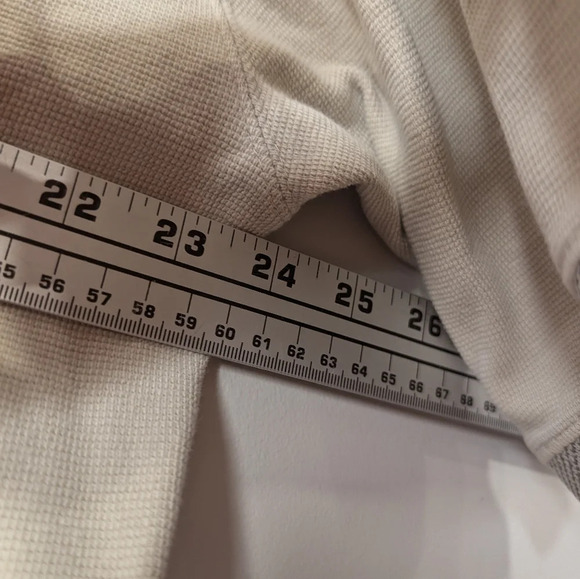 Vintage Big Dogs Collared Cream Textured Fabric Golf Polo Men's XL - Picture 8 of 8